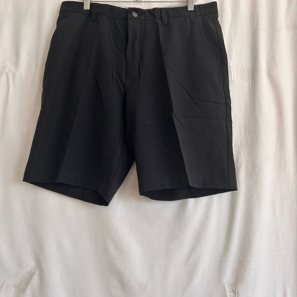 Adidas Ultimate365 Golf Shorts Mens 34 Black Performance Stretch NWT
